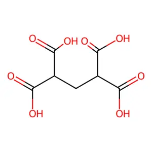 Propane-1,1,3,3-tetracarboxylic acid structure