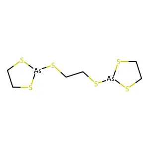1,3,2-Dithiarsolane, 2,2'-(ethylenedithio)di- structure