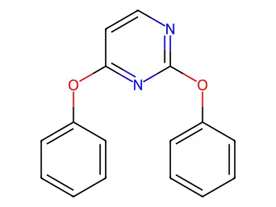 2,4-Diphenoxypyrimidine structure