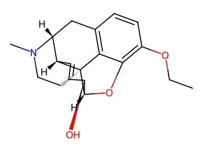 Ethylmorphine, (5alpha,6beta)- structure