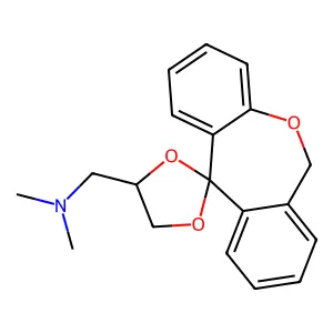 Spiroxepin structure
