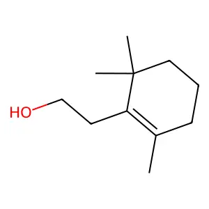 1-Cyclohexene-1-ethanol, 2,6,6-trimethyl- structure