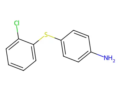 4-[(2-Chlorophenyl)sulfanyl]aniline structure