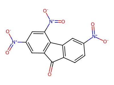 2,4,6-Trinitrofluoren-9-one structure