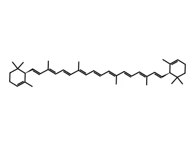 epsilon-Carotene structure