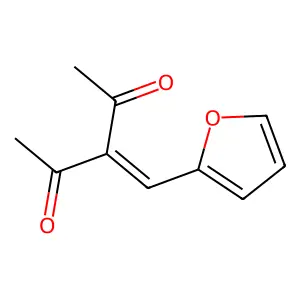 2,4-Pentanedione, 3-(2-furanylmethylene)- structure