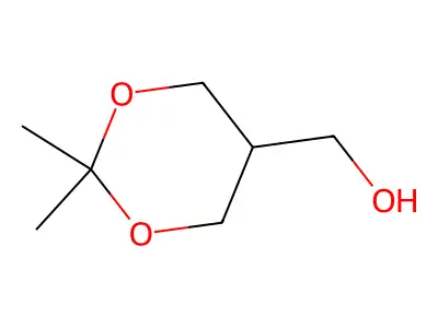 (2,2-Dimethyl-1,3-dioxan-5-yl)methanol structure
