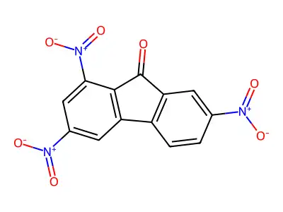 1,3,7-Trinitrofluoren-9-one structure
