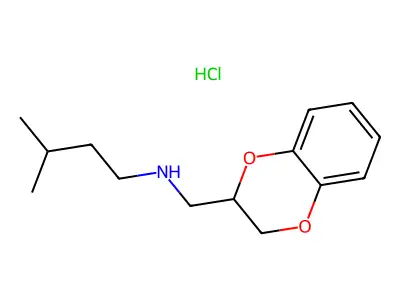Pentamoxane hydrochloride structure