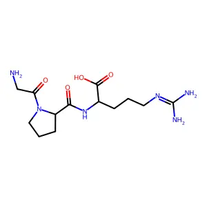 Glycyl-prolyl-arginine structure