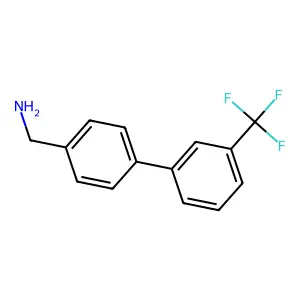 3'-(Trifluoromethyl)-biphenyl-4-methanamine structure