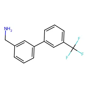 3'-(Trifluoromethyl)-biphenyl-3-methanamine structure