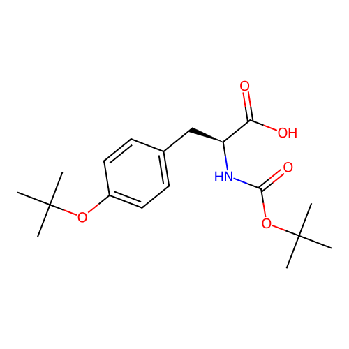 Boc-Tyr(tBu)-OH structure