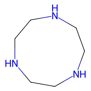 1,4,7-三氮杂环壬烷 structure