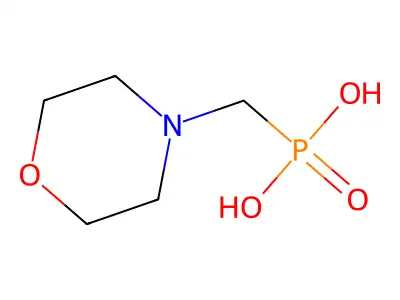 Morpholinomethylphosphonic acid structure