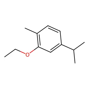 Carvacryl ethyl ether structure