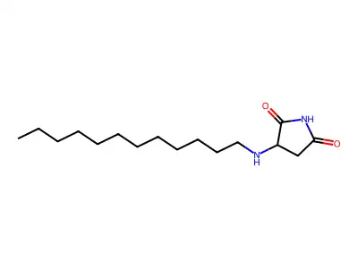 3-(Dodecylamino)pyrrolidine-2,5-dione structure