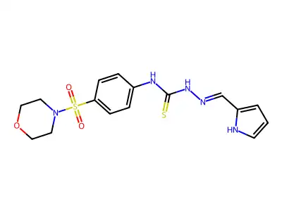 CAS 473273-12-0 - C16H19N5O3S2 structure