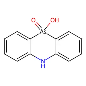 苯砷吖嗪酸 structure