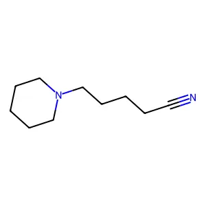 Piperidine-1-valeronitrile structure
