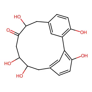 Carpinontriol A structure