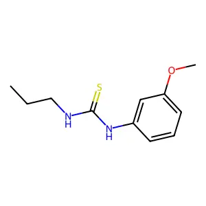 1-(3-Methoxyphenyl)-3-propylthiourea structure