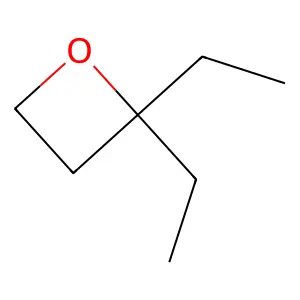 Oxetane, 2,2-diethyl- structure