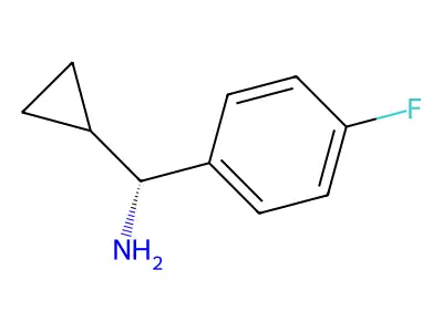 Cyclopropyl(4-fluorophenyl)methanamine structure