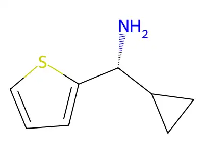 alpha-Cyclopropyl-2-thiophenemethanamine structure
