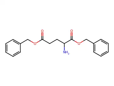 Dibenzyl 2-aminopentanedioate structure
