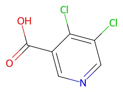 4,5-dichloropyridine-3-carboxylic Acid structure