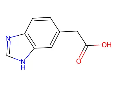 2-(1H-Benzo[d]imidazol-6-yl)acetic acid structure