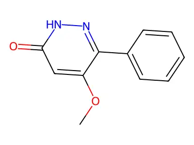 4-methoxy-3-phenyl-1H-pyridazin-6-one structure