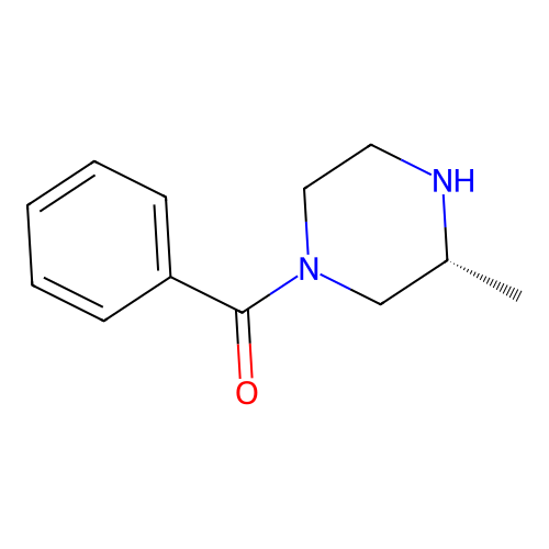 (R)-1-Benzoyl-3-methylpiperazine structure