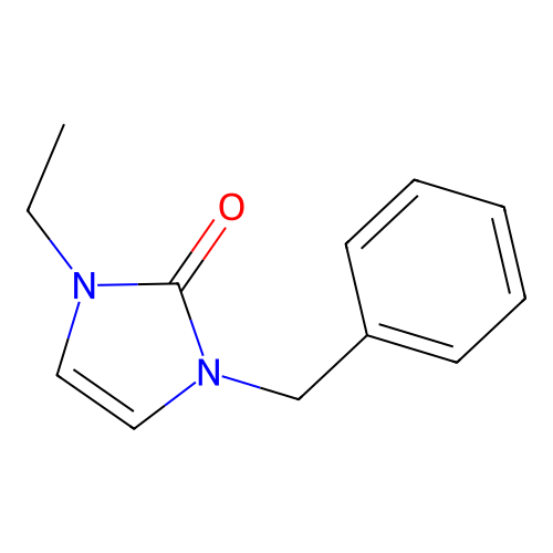 1-Benzyl-3-ethyl-1H-imidazol-2(3H)-one structure