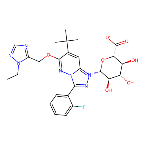 TPA023 metabolite M5 structure