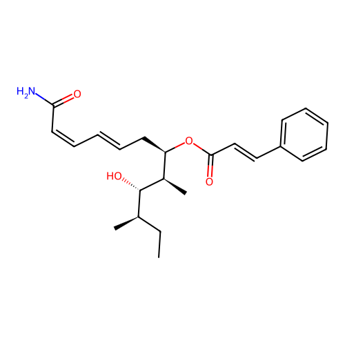 Basiliskamide B structure