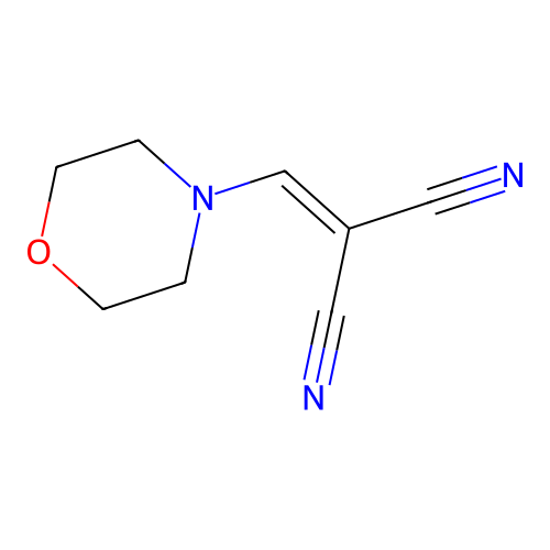 2-(4-Morpholinylmethylene)malononitrile structure