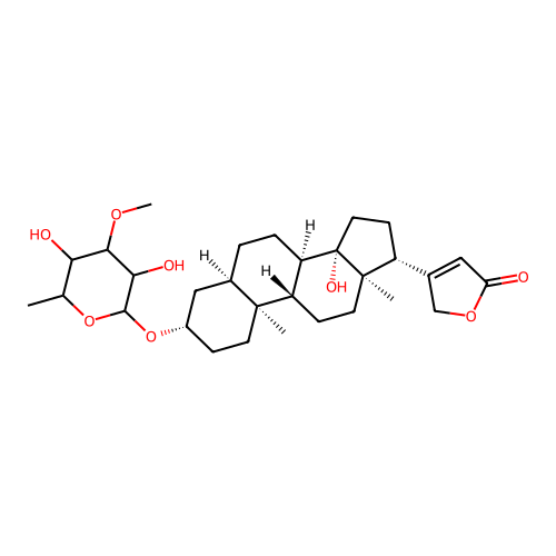 3'-O-Methyl-evomonoside structure