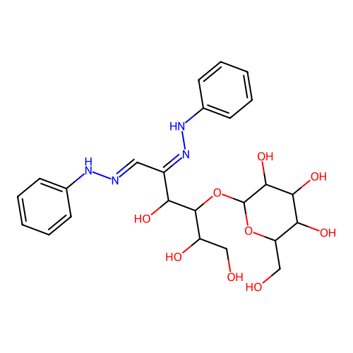 Cellobiosazone structure