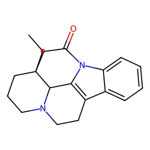 Eburnamonine structure