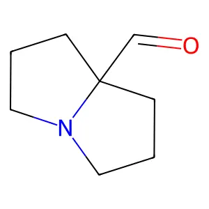 Hexahydro-1H-pyrrolizine-7a-carbaldehyde structure