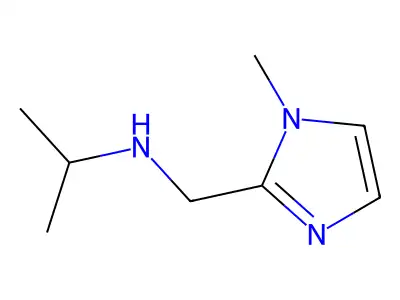 n-[(1-Methyl-1h-imidazol-2-yl)methyl]propan-2-amine structure