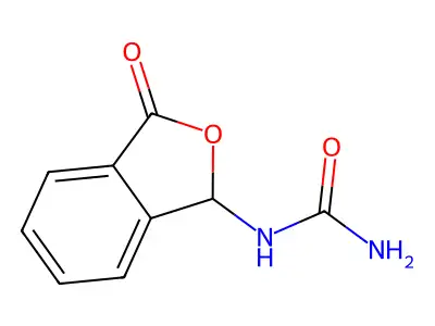 N-(3-oxo-1,3-dihydro-2-benzofuran-1-yl)urea structure