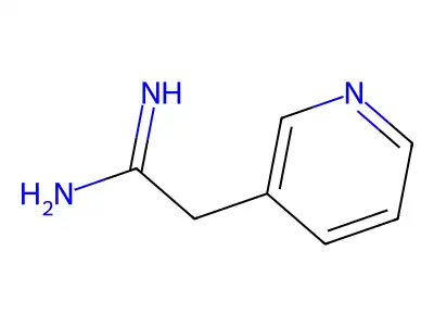 2-(Pyridin-3-yl)ethanimidamide structure