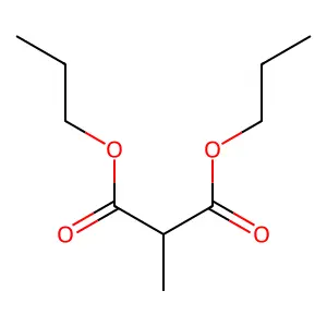 甲基丙二酸二丙酯 structure