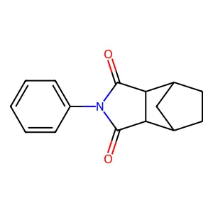 2-phenylhexahydro-1H-4,7-methanoisoindole-1,3(2H)-dione structure