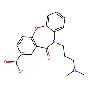 硝沙西平 structure