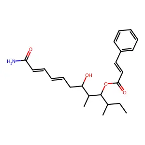 Basiliskamide A structure