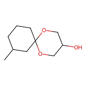 8-Methyl-1,5-dioxaspiro(5.5)undecan-3-ol structure